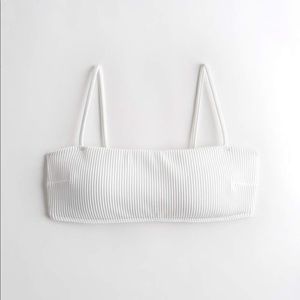 Hollister Ribbed Square Neck Bikini Top